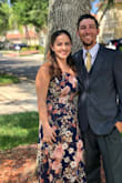 I was excited to wear the dress and it was a tad long. But it was like a train behind me when it blew in the wind. It was beautiful and perfect for occasion. - Nicolle M.