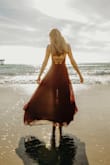 I wore this dress for my engagement photos and I am SO happy with the outcome! The dress was very flattering and beautiful! Highly recommend! - Jenna V.