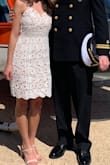 I got this dress for a graduation and it was perfect! It's classy and also fits super cute. I'm in between XS and S, but the Small fit great! The length hit me right above the knees. I would definitely recommend! - Nichola U.