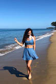 This two piece chambray set is perfect! Love the pieces together or separately and that the skirt has pockets! So many compliments received! - Rebecca E.