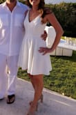 I needed a dress for an all white party and this dress was perfect for it.  The fabric is high quality and the skater style fit my frame well. Loved this dress and will buy more in different colors. - Janice T.
