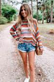 Love this sweater. It's very unique. I like how breathable it is and I can wear it in Florida weather. Happy I purchased! - Laci P.