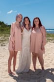 We ordered this dress for a family wedding and was perfect on three VERY different body types! Plus material was comfy and breezy and washed beautifully! Do not hesitate to buy this one! - Jen Z.
