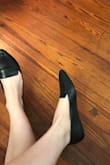 Bought these for clinic. Work 8 to 10 hours and am on my feet for a great deal of the time. These shoes are so comfortable, even after hours on! The first time or two wearing them they rubbed the back of my heel a bit, but they broke in well! - Grace L.