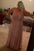 This dress was so gorgeous... but if you're busty it doesn't offer a lot of support. Fit great but ran a little big. Would size down! - Suzanne F.