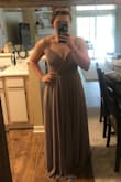 I needed a formal dress to wear to a wedding, and this dress is perfect! It is very slimming and the material is silky soft! - Taylor S.