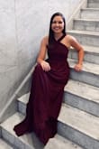 I love this dress. I got it to wear as a guest to a formal wedding. Loved this dress and was the perfect length- did not need hemmed or altered at all. Got many compliments! - Hailey R.