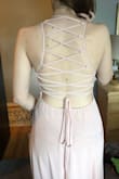 I ordered this for prom in a medium because that's the size I am in everything. Fits so good. It is long though, so I will have to get that altered, but not a problem at all! - Cara D.