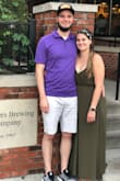 I love the color of this dress and how comfortable the material is! The only downside is that the straps are not adjustable and the dress is very long. So for someone who is short, the dress either needs to be messed with the whole night or it needs alterations. - Krista K.