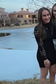 I wore this dress for my school dance and absolutely loved it. The material is very good quality, and I got many compliments on it throughout the night. - Hannah M.