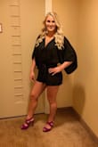 I love this romper. I've worn it out to dinner and I have also worn it out to go clubbing. Fits perfectly and goes great with a colorful heel! - Rebecca R.