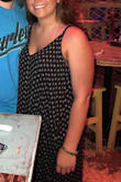 I was skeptical about the small designs on this dress, but I loved it! Ran a little big, but not bad at all. It made it airy & perfect for the hot Cancun nights! The straps adjust, which is perfect because I am so short! - Shelbi S.