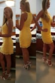 All of my Lulus dresses are my favorites but this one.... awesome spring/summer dress! Extremely comfortable, perfect length, great color! Love it. - Jenna H.