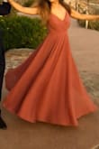 Ordered this as a bridesmaids dress. It turned out so beautiful and perfect! It runs VERY long though, and I needed to get it hemmed, but other than that it was a perfect fit - Chelsey A.