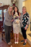 I wore this for my bridal shower and got multiple compliments! I'm tall, small chested, with a curvy bottom half and the dress fit perfectly! - Hannah W.
