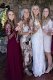 This dress is amazing! I'm just really short so it was extremely long and I had to have it altered. The top part fit perfectly. - Samantha J.