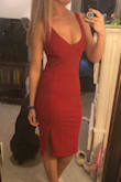 I have this dress for a wedding in a few months and I cannot wait! Perfect amount of class and sexy. - Jaclyn W.