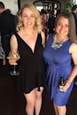 I bought this dress for a wedding and was obsessed! It fit perfectly and was great quality. It's really short, but there are SHORTS under it so dancing was great and worry-free! The material is thick and the dress is very structured so you probably don't need a bra. I wore a sticky bra, but more for security since I don't typically wear anything this low-cut. I loved it, and I got a ton of compliments! - Jessica R.