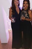 I felt so confident in this dress! The material is stretchy and flatters your mid section and booty. I wore this to a black tie optional wedding and a company Christmas party! Would definitely buy again in another color. - Kayla B.
