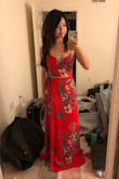 I really gravitated towards the fun, bright print of this two piece dress. Wanted something suited for summer, and this lived up to it! - Andrea L.