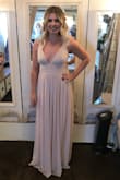 The material was amazing! Had a bit of stretch and very flattering around the waist!! - Aimee
