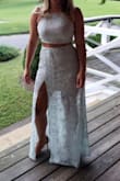 Wore this to a summer wedding and it was perfect. I felt it was conservative enough, even while showing a little leg and midriff. - Kathleen M.