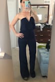 Love the thick, stretchy fabric. A little long. I wore 6" heels and it hit the floor, over my shoes. - Ellen J.