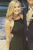 Had this tailored and it was a much better after that. A bra can not be worn with it which isn't ideal for me! I wore it to a wedding where I matched multiple people but that's because the color is fantastic! - Rebecca B.
