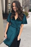 Perfect for a winter wedding. Got a lot of compliments on the color and style. Only downside was that I was conscious of keeping the wrap closed while dancing. - Lazar V.