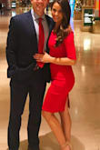 I've worn this to both mine and my husband's work holiday parties and felt perfectly dressed for the occasion. Very form fitting, but long enough to still be appropriate. - Lazar V.