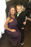 I ordered this dress for a spring wedding.  My son was the ring bearer and my husband was a groomsmen in the wedding.  This was the perfect dress, the color was amazing and I got so many compliments that day! - Ashley