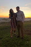 This dress is unique and so cute! I wore it to a winter beach wedding and it was perfect for the occasion. I wrote "it runs large" but really it's just a little longer than I usually like! Still came a couple inches above the knee. Definitely recommend! - Annabelle A.