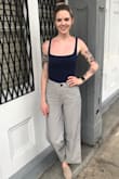 These pants fit like a glove. I bought them for a "escaping winter" vacation to New Orleans and they were the perfect choice. Lightweight and breathable, but not cheap looking. Highly recommended! - Megan D.