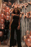 This jumpsuit was more than I imagined it to be! I loved how it fit me so well! It wasn't too long either- which is usually my issue with jumpsuits because of my height. It fit every curve just right! I definitely recommend this to everyone! - Florence E.