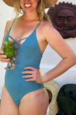I love this suit! It was perfect for my Costa Rican beach vacation. It was slightly big in the chest, but otherwise fit great! - Savannah N.