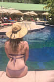 So cute! Fit was great, they come off pretty easily so not great for water activities, but they are great for laying my the pool! - Savannah N.