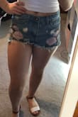 I love these shorts!! They are adorable with the embroidery. I get tons of compliments! - Alivia C.