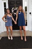Wore it for recruitment and it was so cute and flattering, the metal rod in the middle actually ended up breaking which was annoying but it was still cute! - Danielle S.