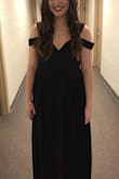 I was terrified to order a fancy dress online, but this fit PERFECTLY. It didn't feel or look "cheap" and was made really well. It was everything I'd hoped for and I felt like a princess. My only complaint was that it was a tad too long- I'm 5'8 and it was still a little too long for me. Pair it with a good pair of heels and you're golden. - Courtney R.