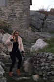 These were the most comfortable heeled booties ever! I wore them almost every day while on my honeymoon in Italy and my feet never hurt. They're super stable with the high ankle support and looked super cute with the color and fringe detail. I even made it down rocks steps that were hundreds of years old in Porto Venere! - Meredith C.