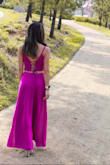 This jumpsuit will make you feel like you were sent from heaven, that the earth is blessed with your graceful presence, and you're now hotter than the flames of hell. Lol in seriousness, I love this jumpsuit. I love how flowy and breathable the material is. It's a perfect outfit for that subtle but extremely sexy look, it shows just enough to leave the eye wanting for more. Although, due to my vertical disadvantage, I had to bring the bottom to my tailor which added another $15-$20 to the outfit, but totally worth it. Strongly recommend!! - Lindsay N.