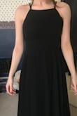 This dress is so pretty! I bought it for prom. It came in very fast in perfect condition. It's SUPER comfy, and I can't wait to wear it on prom night. P.s. it runs long, so if you're short like me you'll need to hem it. - Charlee H.