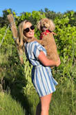 I wore these sunglasses all summer long, and I loved them. They are so stylish and go with just about every outfit. I also like that I didn't have to spend an arm and a leg to get this look. - KaTasha K.