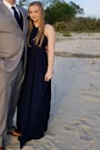I bought this for prom because I didn't want to spend a ton of money on a dress for one night. It is great quality for the price and I am very happy I bought this dress. I was hesitant about ordering a dress offline, but I followed the size chart and it fits great! The straps are a tiny bit too long for my liking, but it's an easy alteration and it's just my preference. Overall, I am very satisfied with my purchase! - Nicole