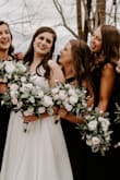 I wore this as a bridesmaids dress and to a formal work event and I love the way it fit. Very comfortable and flattering. - Mollie R.
