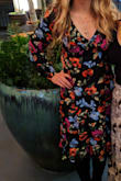 I bought this for a work dress option, but it's cut too low. It's perfect for a Spring date night though! I felt great in it! - Meredith E.