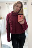 Love this sweater. Only reason 4 instead of 5 stars is because it looks less Fab after one hand wash. - Meredith E.