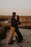 I love this dress! I took my engagement photos in this dress and I'm obsessed. I didn't even need to do an outfit change because I wanted all my pics in this dress. It is so comfortable and fit perfect. Definitely recommend! - Leah M.
