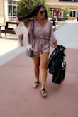 I have worn this casually out shopping, to a bridal shower it's super versatile and fit is true! Wearing a small! Paired with Lulus best flip flops! - Tricia I.