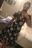 This is an awesome wrap dress! The allover fit is great! It's going to be perfect for any occasion. Rehearsal dinner, bridal shower, casual wedding. - Kara V.